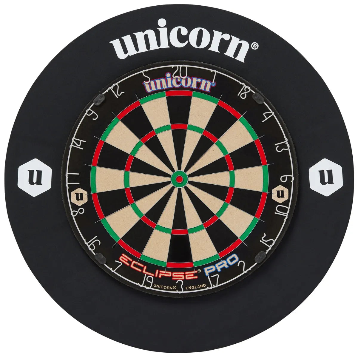 Unicorn Darts Striker Dartboard Surround - Black