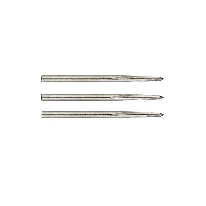 Pointes De Fléchettes Acier Unicorn Volute – 3 Pièces, Longueurs 36/39/42mm, Fini Noir/Nickel/Or