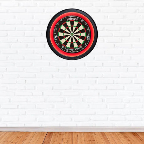 Unicorn Eclipse Pro 2 Dartboard & Solar 2 Illuminated Surround Bundle