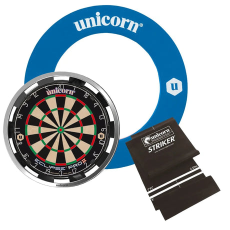 Unicorn Eclipse Pro 2 Dartboard Ultimate Custom Bundle