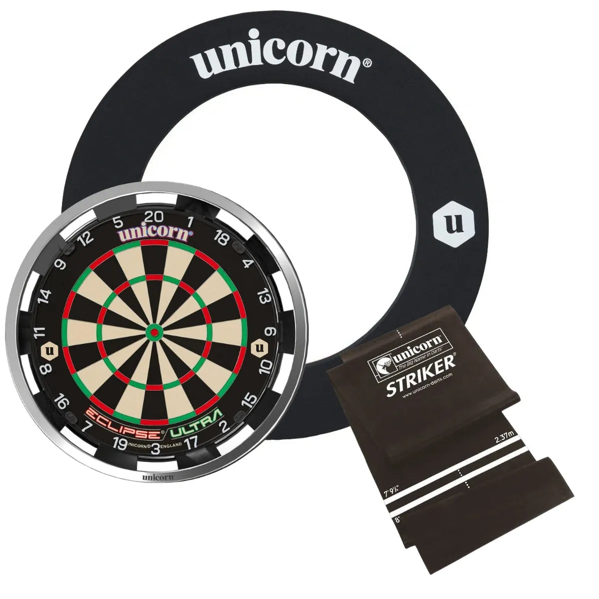 Unicorn Eclipse Ultra Dartboard Ultimate Custom Bundle