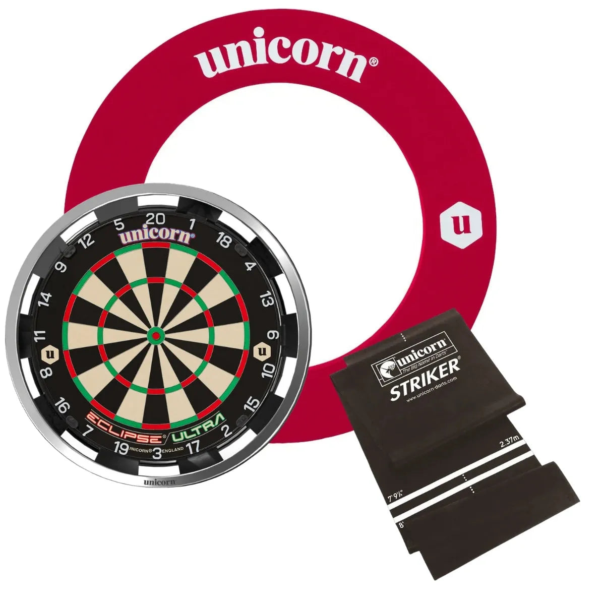 Unicorn Eclipse Ultra Dartboard Ultimate Custom Bundle