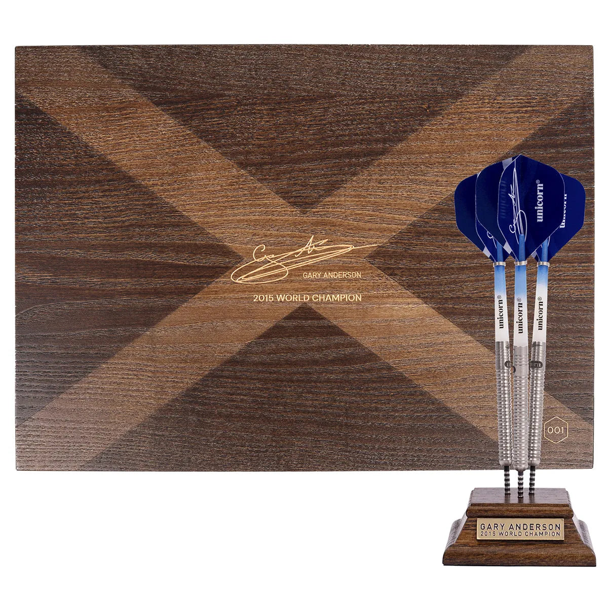 Unicorn Gary Anderson 10 Year Commemoration Limited Edition 90% Tungsten Steel Tip Darts