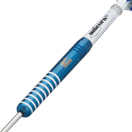 Unicorn Gary Anderson Blue Silver Star 80% Tungsten Steel Tip Darts