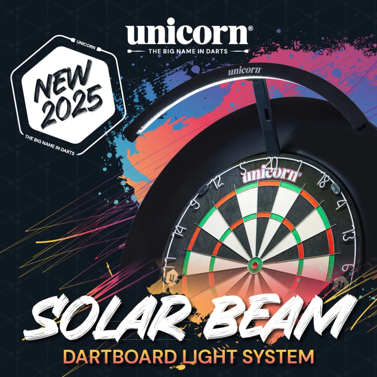 Unicorn Illuminated LED Solar Beam