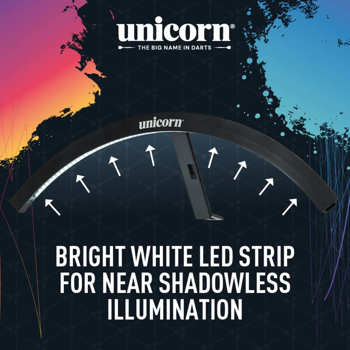 Unicorn Illuminated LED Solar Beam