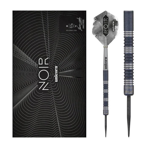 Unicorn James Wade Deluxe Noir 90% Tungsten Steel Tip Darts-1-20 GRAM-Premier Darts