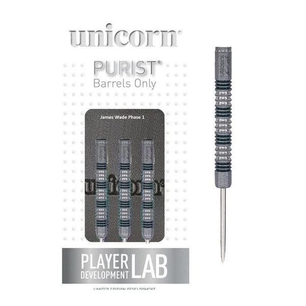 Unicorn James Wade Purist 90% Tungsten Steel Tip Darts-1-20 GRAM-Premier Darts