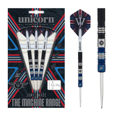 Unicorn James Wade The Machine 90% Steel Tip Darts - Premier