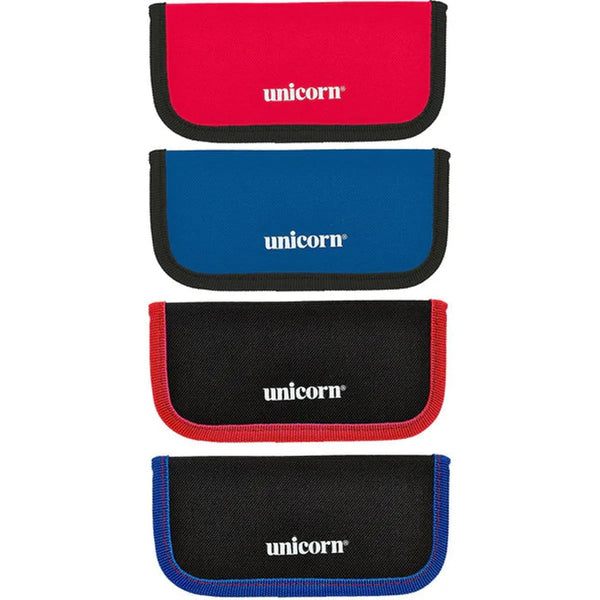 Unicorn Midi Velcro Wallet-1-Black Blue-Premier Darts