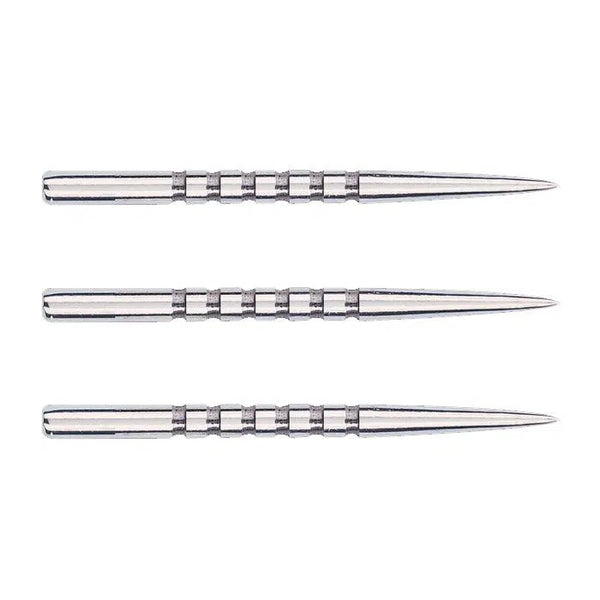 Unicorn Needle 6 Groove Points-1-Silver-35mm-Premier Darts