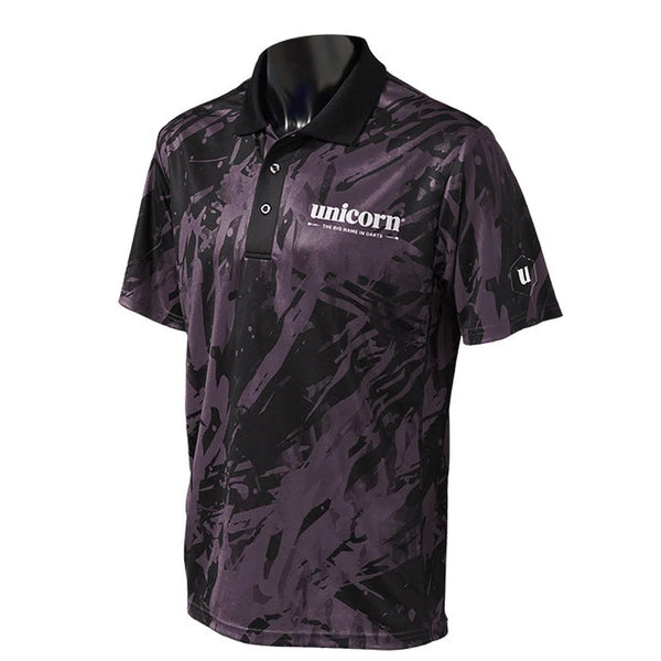 Unicorn Pro-Tech Camo Shirt - Black-1-SMALL-Premier Darts