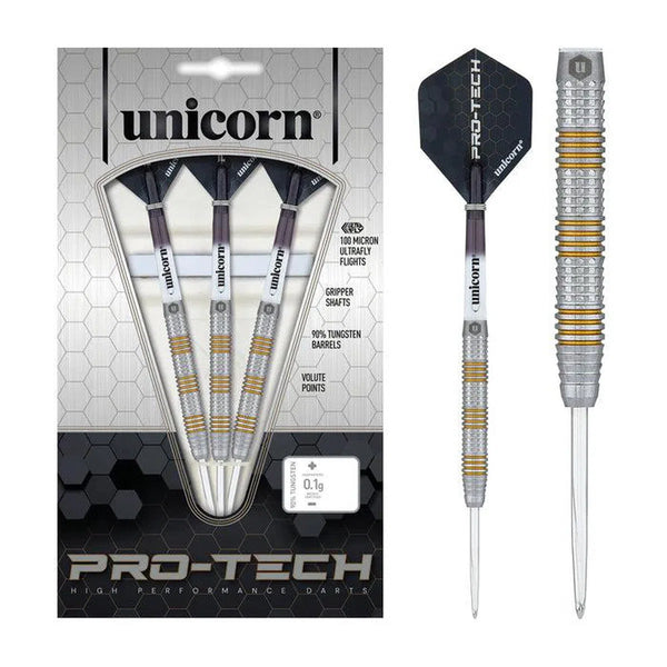 Unicorn Protech Style 3 90% Tungsten Steel Tip Darts-1-21 GRAM-Premier Darts