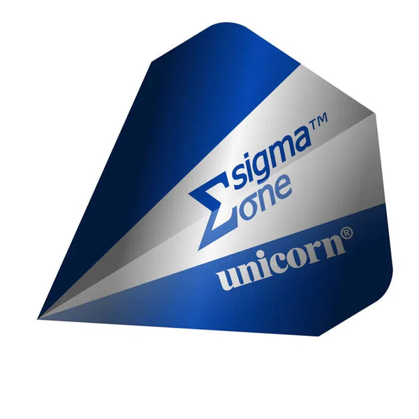 Unicorn Sigma One Blue Dart Flights-1-Premier Darts