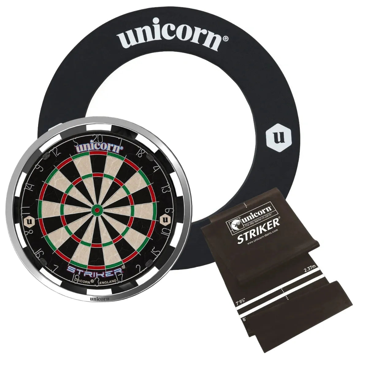unicorn STRIKER ダーツボード Unicorn Striker Dartboard Ultimate Custom Bundle – Premier Darts