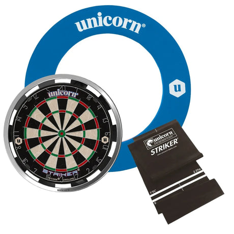 Unicorn Striker Dartboard Ultimate Custom Bundle