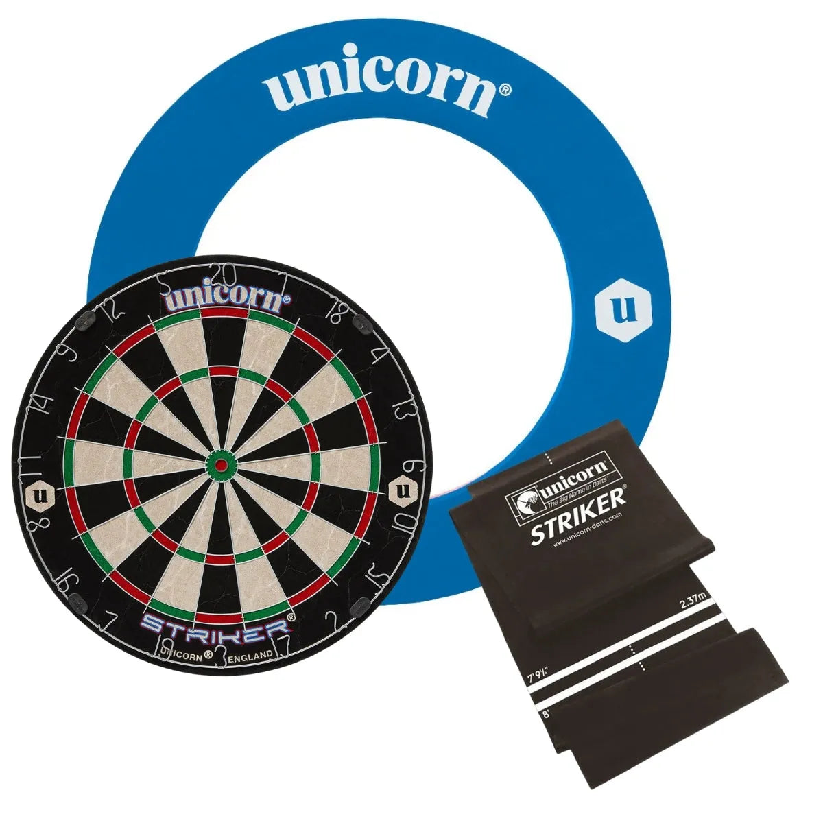 Unicorn Striker Dartboard Ultimate Custom Bundle