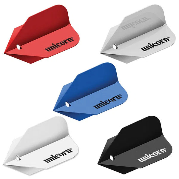 Unicorn Super True Slim Dart Flights-1-Black-Premier Darts