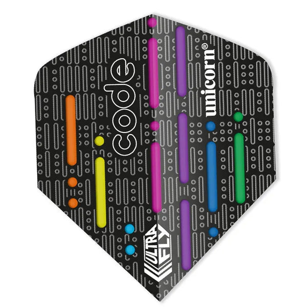 Unicorn Ultrafly 100 Big Wing Code DNA Dart Flights-1-Premier Darts