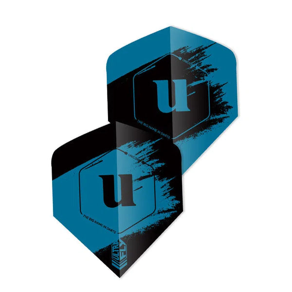 Unicorn Ultrafly Big Wing Team Unicorn Turquoise Dart Flights-1-Premier Darts