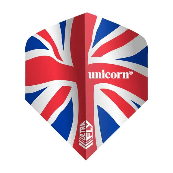 Unicorn Ultrafly Big Wing Union Jack Ripple Dart Flights-1-Premier Darts