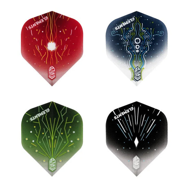 Unicorn Ultrafly Elements Big Wing Dart Flights-1-Firestorm-Premier Darts