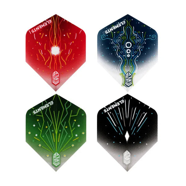 Unicorn Ultrafly Elements Standard Dart Flights-1-Firestorm-Premier Darts