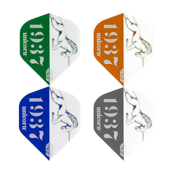 Unicorn Ultrafly Icon Big Wing Dart Flights-1-Blue-Premier Darts