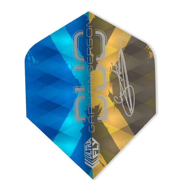 Unicorn Ultrafly Plus Gary Anderson Two Tone Dart Flights-1-Premier Darts