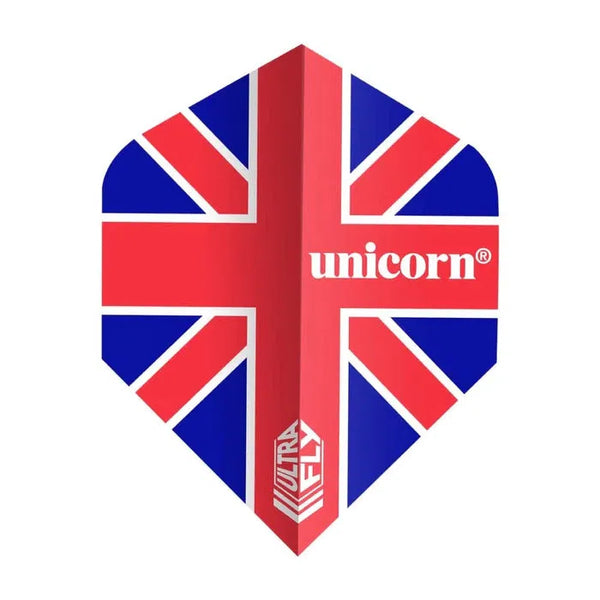 Unicorn Ultrafly Plus Union Jack Dart Flights-1-Premier Darts