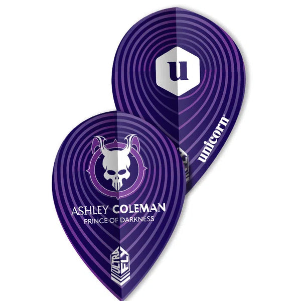 Unicorn Ultrafly Xtra Pear Ashley Coleman Dart Flights-1-Premier Darts