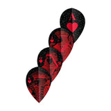 Unicorn Ultrafly Xtra Pear Red Royal Flush Dart Flights