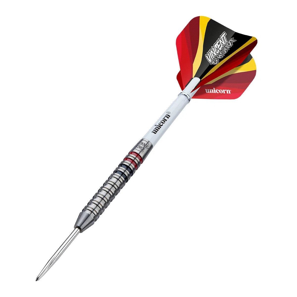 Unicorn Vincent D'hondt Global 90% Tungsten Steel Tip Darts