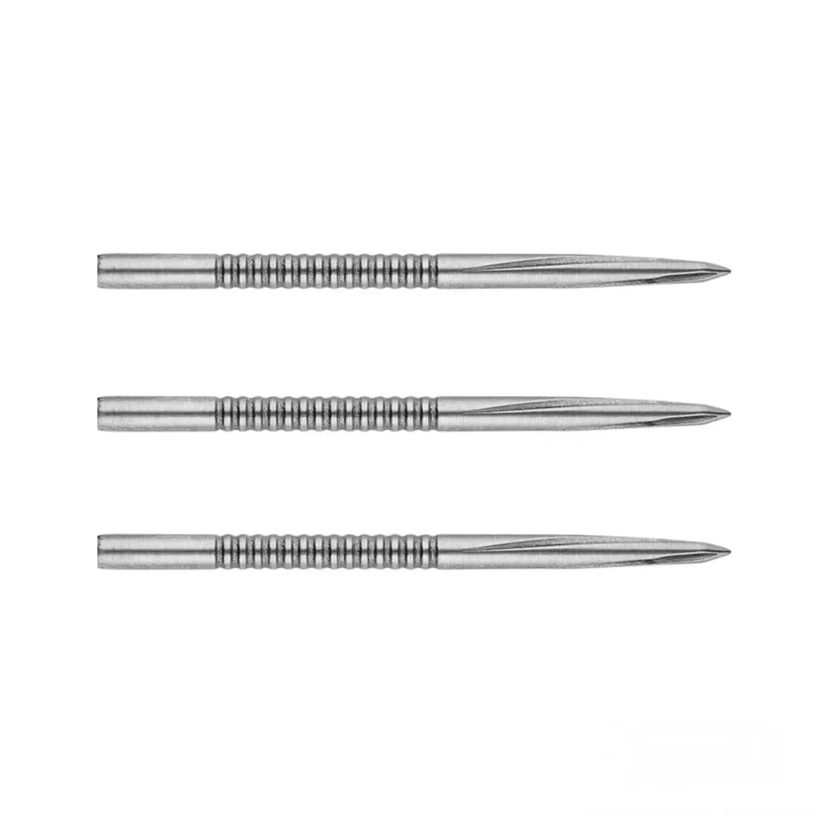 Unicorn Darts Volute Shark Fin Micro Steel Dart Points-4-Silver-42mm-Premier Darts