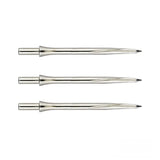 Unicorn Darts Volute Shouldered & Scalloped Steel Dart Points-2-Silver-Shouldered-36mm-Premier Darts