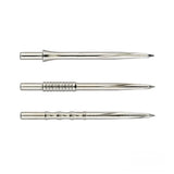 Unicorn Darts Volute Shouldered & Scalloped Steel Dart Points-1-Silver-Shouldered-36mm-Premier Darts