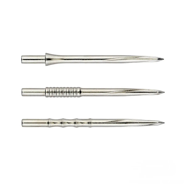 Unicorn Darts Volute Shouldered & Scalloped Steel Dart Points-1-Silver-Shouldered-36mm-Premier Darts