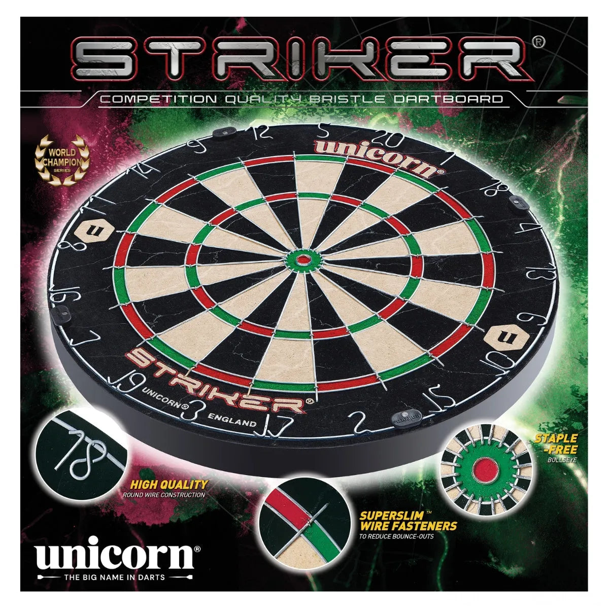 Unicorn Striker Dartboard-2-Premier Darts