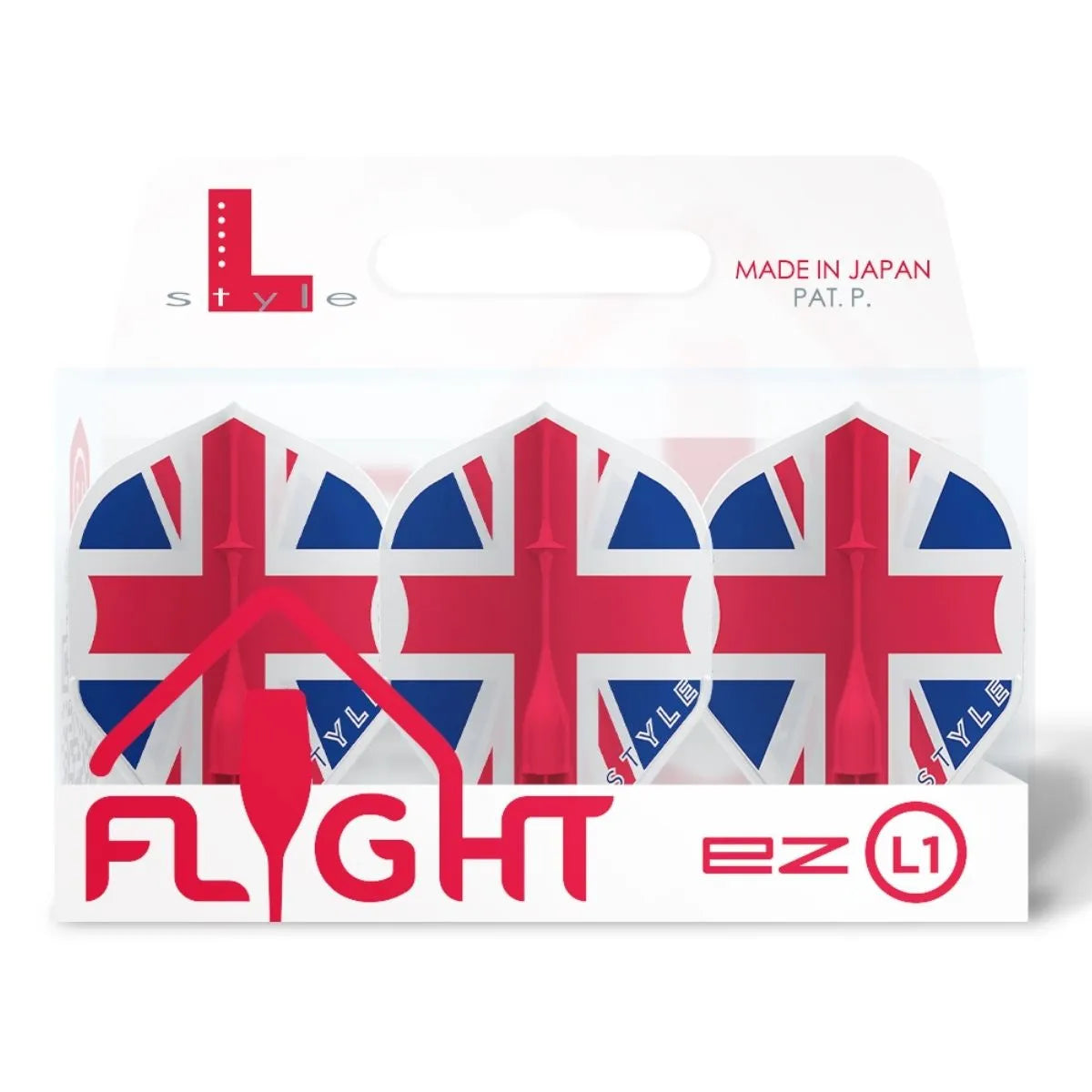 L-Style Darts L-Flight EZ L1 Union Jack Flights