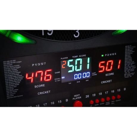 Bull's NL Universum Pro L Red & Blue Electronic Soft Tip Dartboard