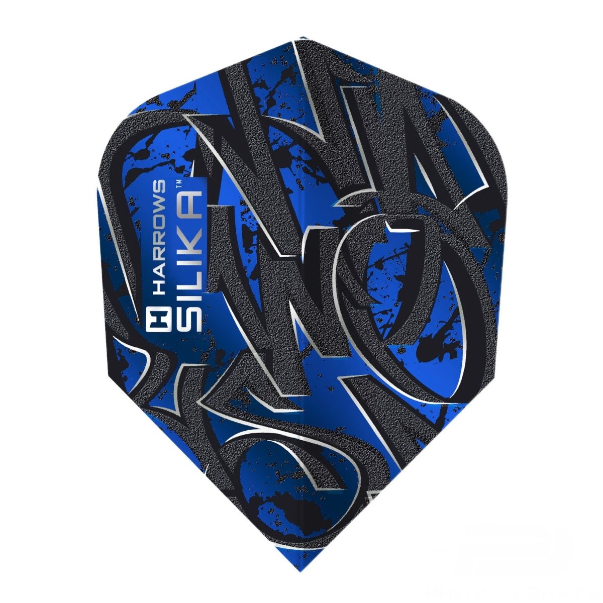 Harrows VANDL Silika Standard Flights-3-Blue-Premier Darts