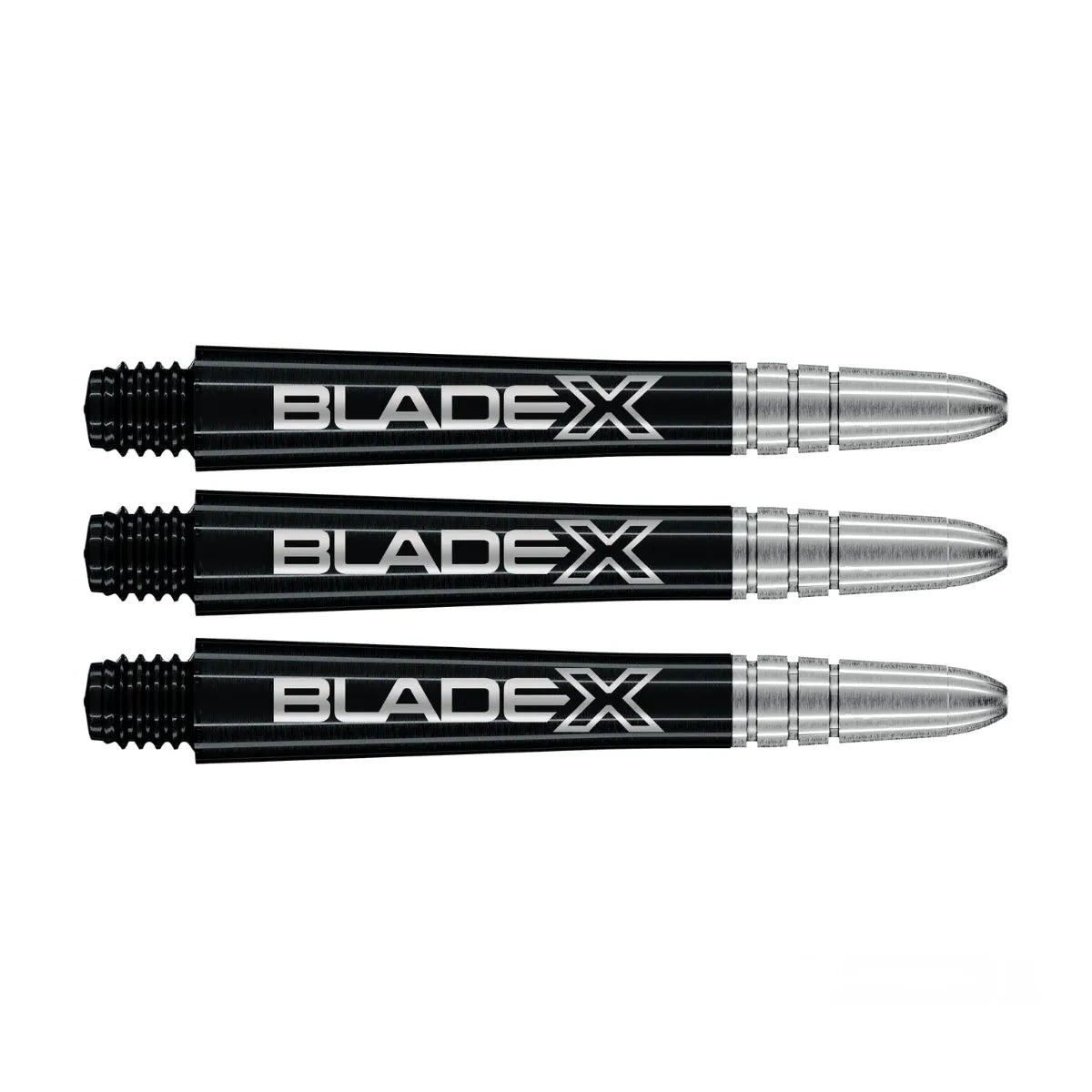 Winmau Vecta Blade X Black & Silver Dart Shafts-1-Short-Premier Darts
