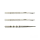 Unicorn Darts Volute Shouldered & Scalloped Steel Dart Points-4-Silver-Scalloped-36mm-Premier Darts
