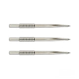 Unicorn Darts Volute Shouldered & Scalloped Steel Dart Points-3-Silver-Shouldered & Scalloped-36mm-Premier Darts