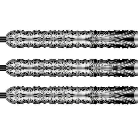 Shot Warrior Taiaha 90% Tungsten Steel Tip Darts-3-21 GRAM-Premier Darts