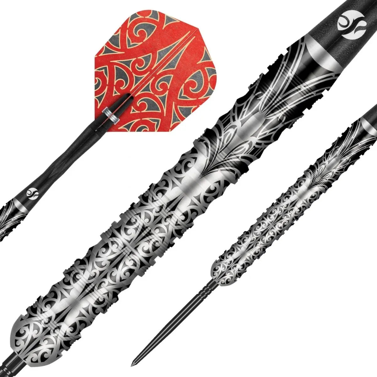 Shot Warrior Taiaha TP 90% Tungsten Steel Tip Darts-2-21 GRAM-Premier Darts