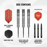 Shot Warrior Taiaha TP 90% Tungsten Steel Tip Darts-3-21 GRAM-Premier Darts