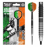 Shot Pro Series Willie O'Connor Magpie TP 90% Tungsten Steel Tip Darts-1-23 GRAM-Premier Darts