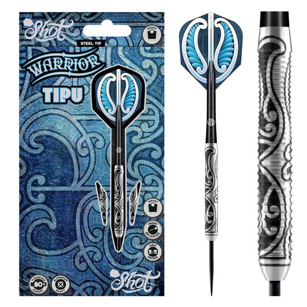 Shot Warrior Tipu 80% Tungsten Steel Tip Darts-1-21 GRAM-Premier Darts