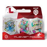 L-Style Darts L-Flight EZ Wayne Mardle V1 Type B White Flights-2-Premier Darts